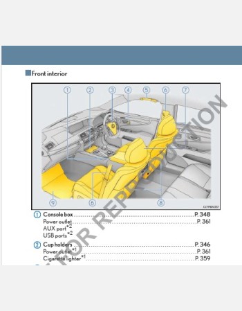 lexus ls 460 2014-2015 owners manual